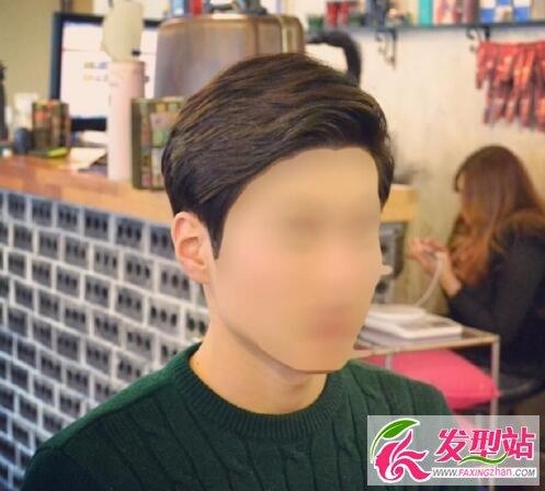 男生心形刘海发型 很有活力的一款潮发