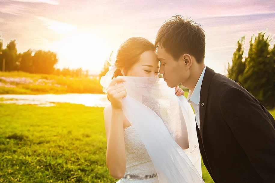 最美的你 婚纱照