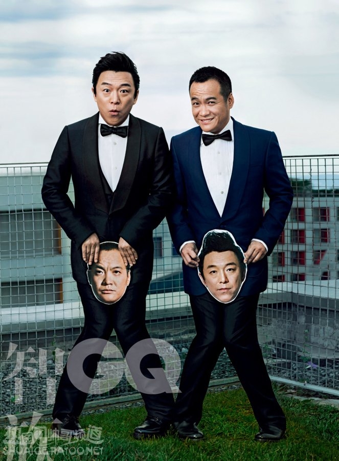 《心花路放》宁浩、黄渤登《智族GQ》杂志