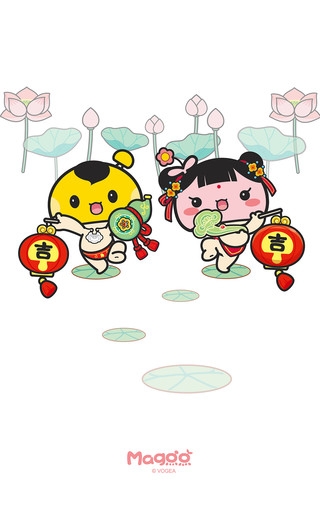 蘑菇点点贺新年