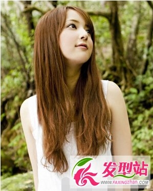 日系森女风长发发型 清新优雅高洁