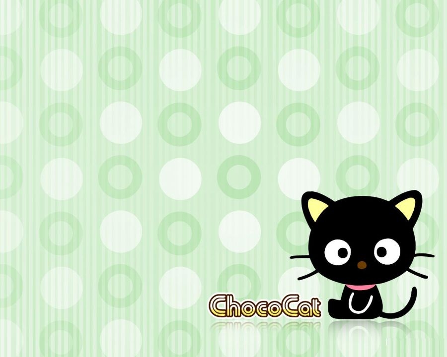 经典卡通形象chococat猫图片
