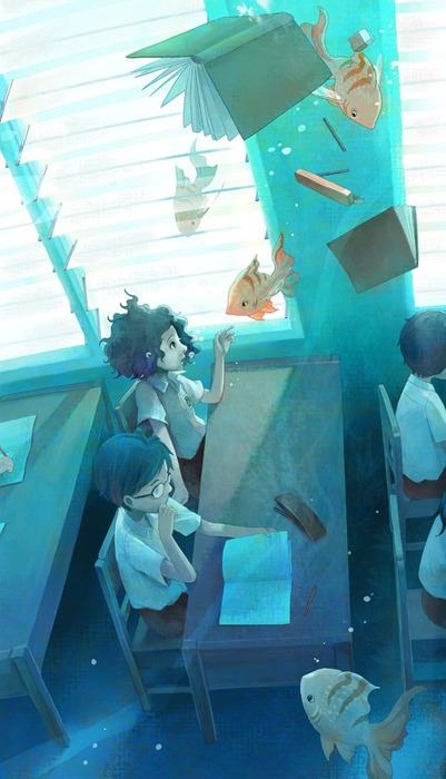 想活在笔下的世界 插图