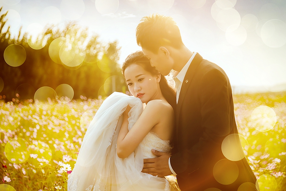 最美的你 婚纱照