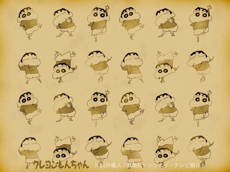 《蜡笔小新》桌面壁纸