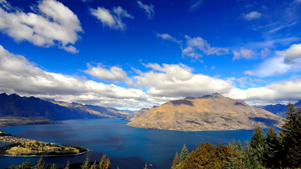 唯美高清湖泊山水风景桌面壁纸