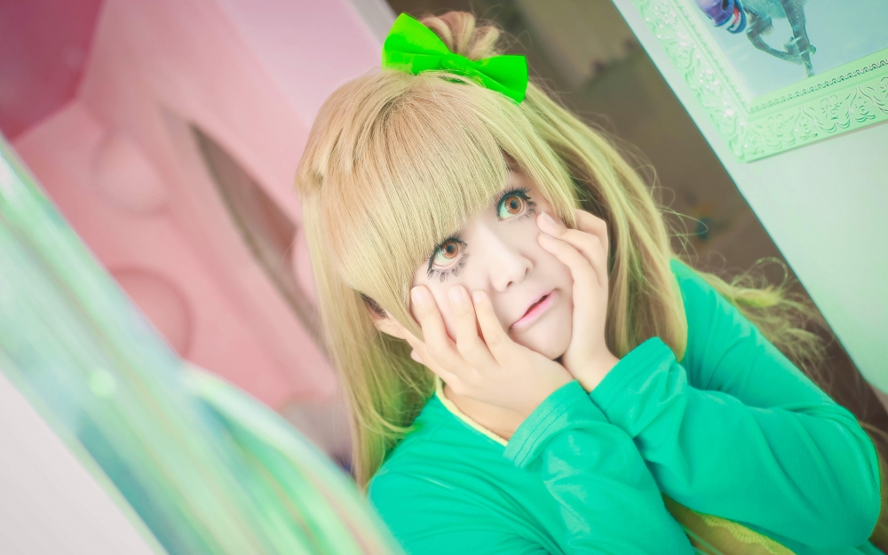 love live!南小鸟睡衣cos写真高清电脑桌面壁纸