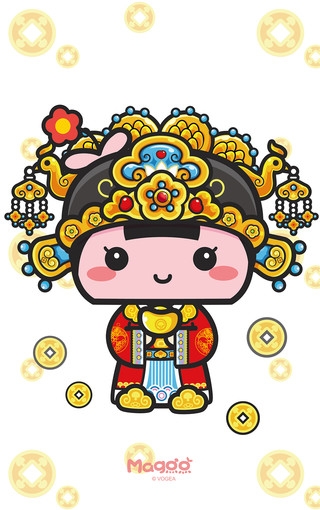 蘑菇点点贺新年