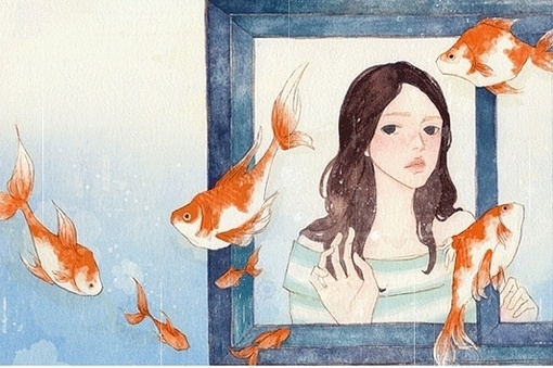 鱼的世界 插画系