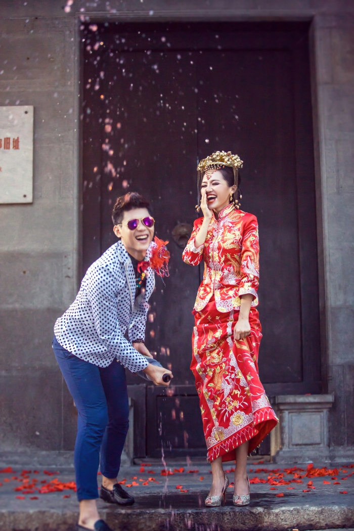 解放街 婚纱照