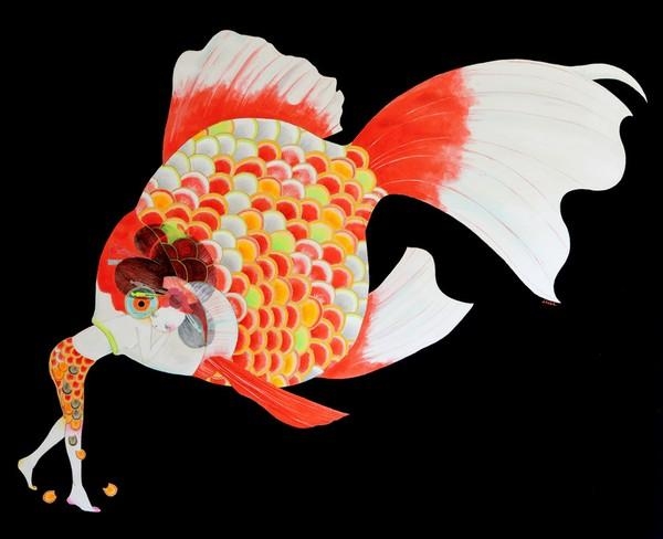 鱼的世界 插画系