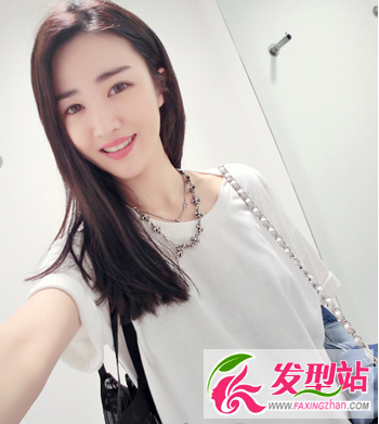 韩式气质直发发型 清甜唯美时尚百搭