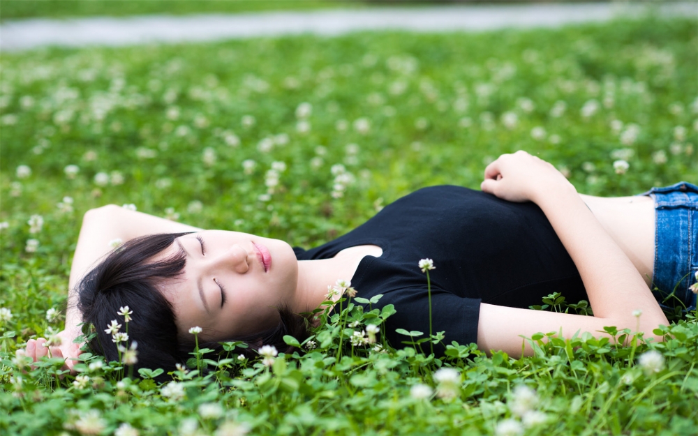 小清新校园美女写真高清桌面壁纸 第三辑