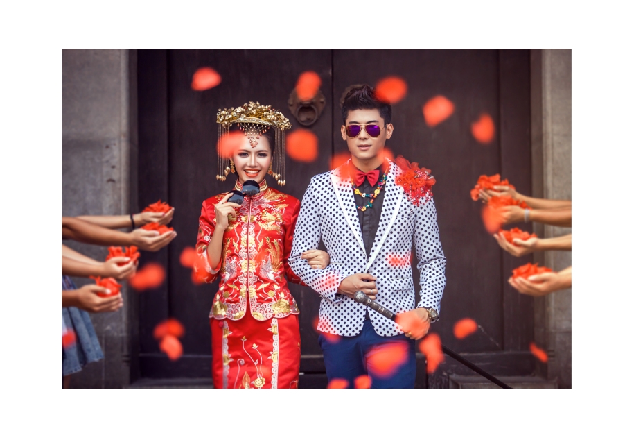 解放街 婚纱照