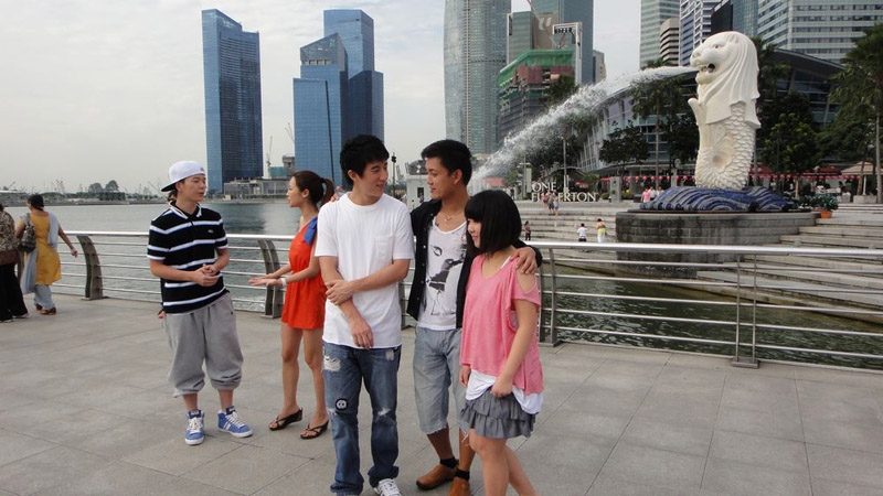 房祖名与蛇的近距离接触