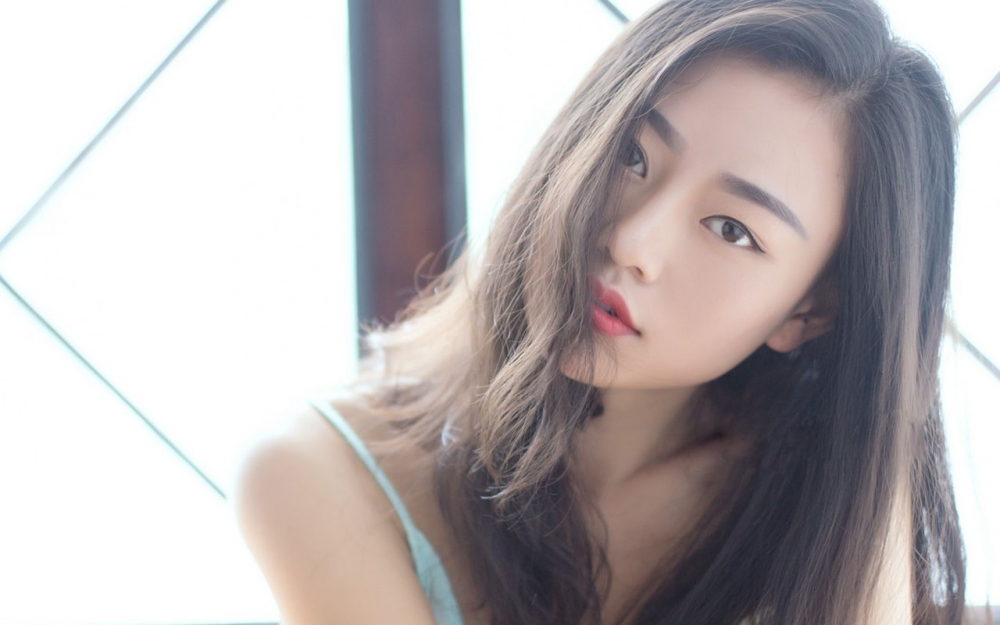 美女清晨清新写真