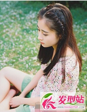 日系森女风长发发型 清新优雅高洁