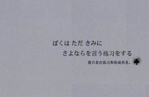 最终你选择了合适，我输给了喜欢。