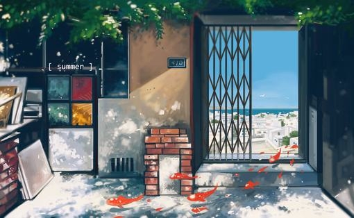 想活在笔下的世界 插图