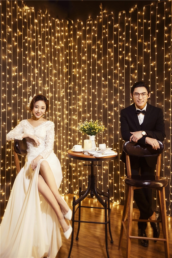 金碧辉煌 婚纱照
