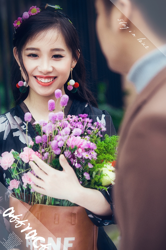 初恋小事 婚纱照