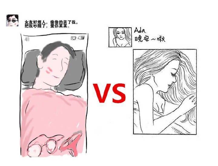 朋友圈最讨厌行为 男女对比版