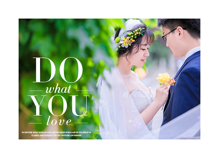 LOVE DO YOU 婚纱照