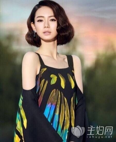 短发女神戚薇 戚薇的短发每一款都是经典