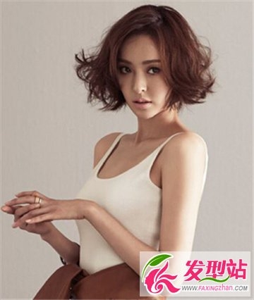 韩国流行女生短发发型 异域发型别致风情