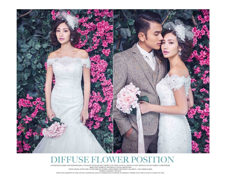 FLOWER 婚纱照