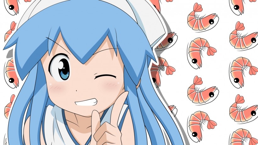 《侵略！乌贼娘》动漫桌面壁纸