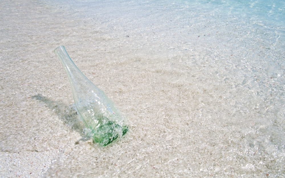 夏日海滩风景高清壁纸