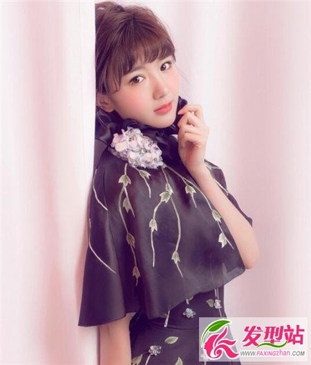 二次元短发风发型  中二少女发型