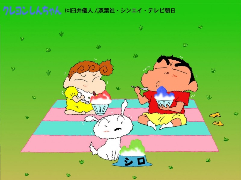 《蜡笔小新》桌面壁纸