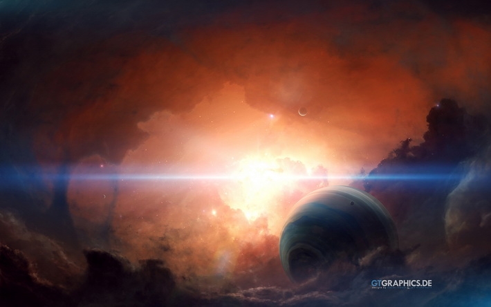 win7主题壁纸《太空》1920X1200【16P】