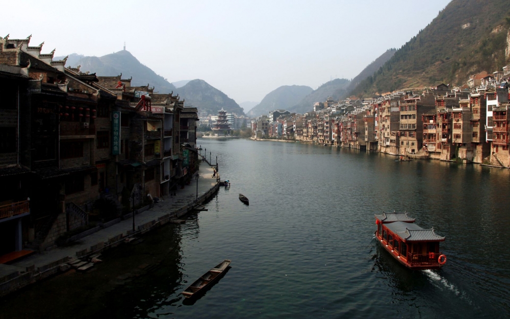 唯美贵州镇远古城高清风景壁纸