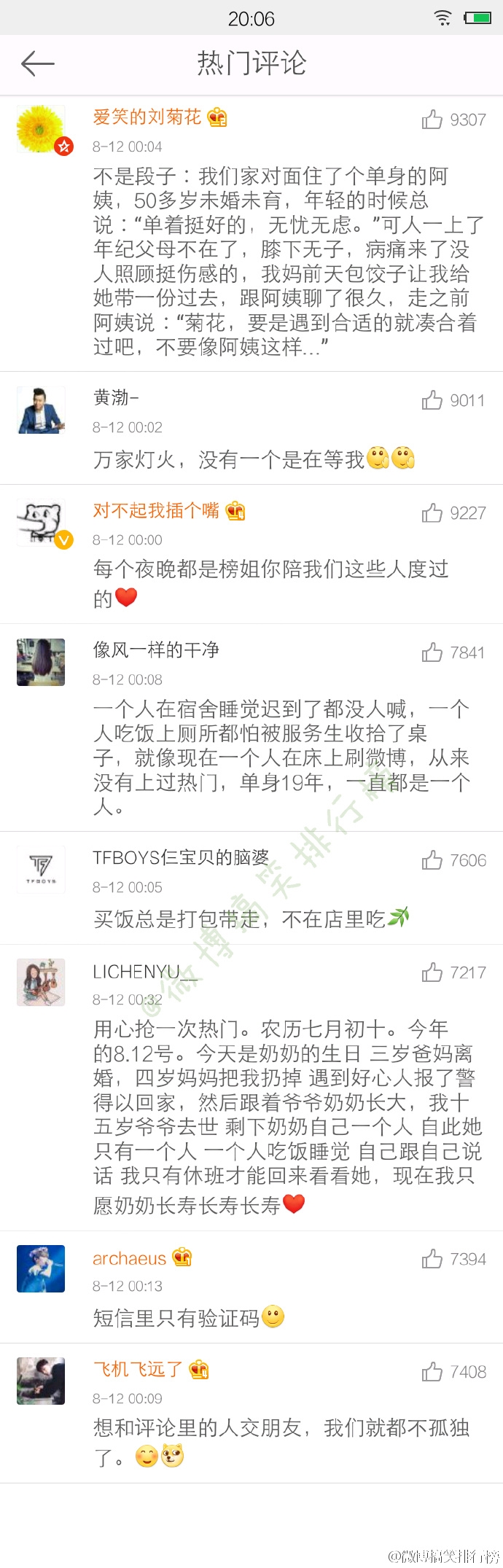 一个人生活是什么心情