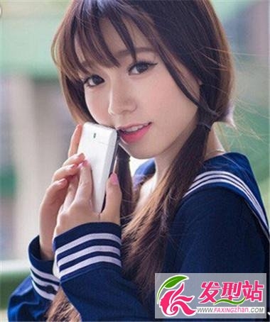 女生可爱双马尾造 时尚甜美显气质