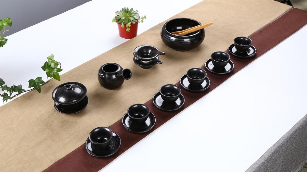 卓尚堂黑天目茶具
