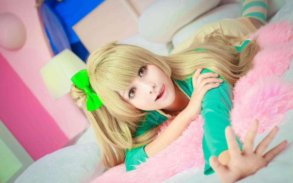 love live!南小鸟睡衣cos写真高清电脑桌面壁纸
