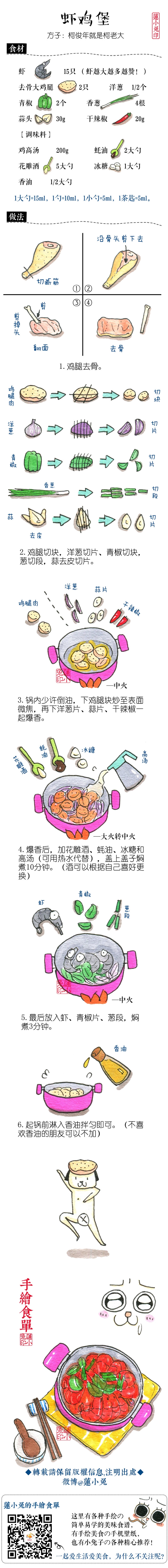 手绘菜谱，口水都要留出来了