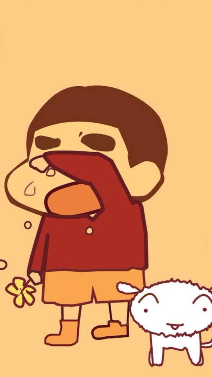 蜡笔小新创意动漫手机壁纸
