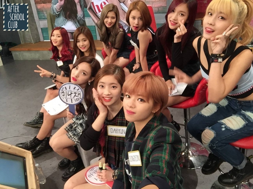 韩国美女twice组合After School活动壁纸