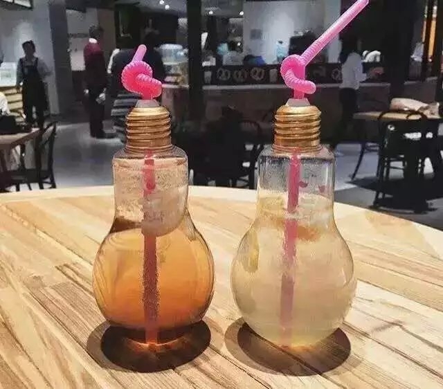 韩国灯泡苏打水 你喝过吗