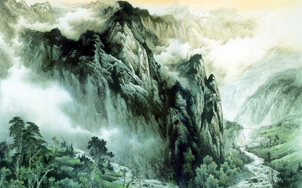精选唯美绿色风景自然风景高清护眼小清新桌面壁纸下载