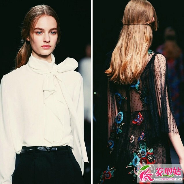 论仙女发型的养成 Valentino 2015 Paris