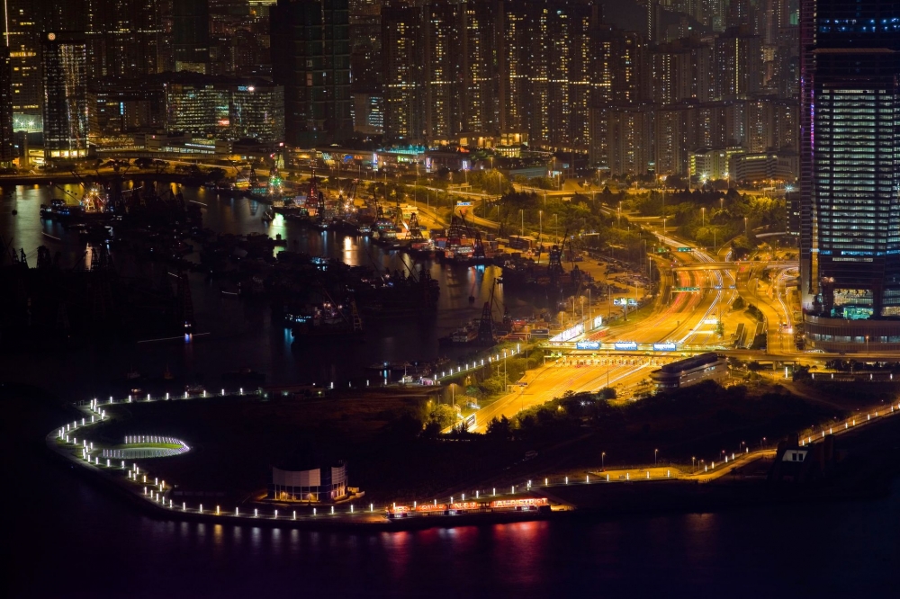维多利亚港夜景桌面壁纸 第二辑