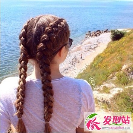八款女生必学编发发型 瀑布辫玫瑰编太唯美！