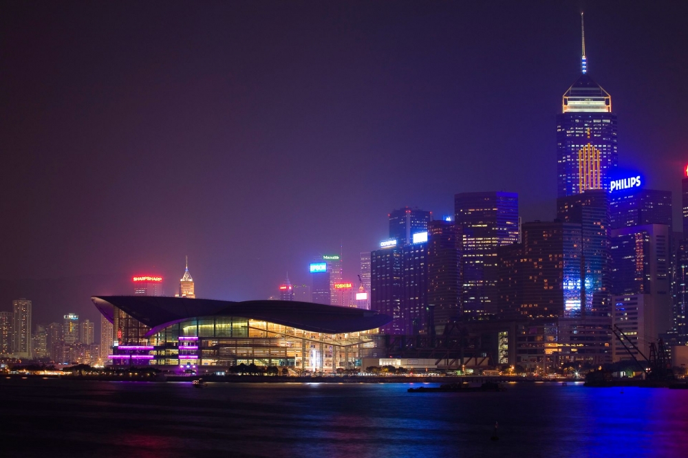 维多利亚港夜景桌面壁纸 第二辑