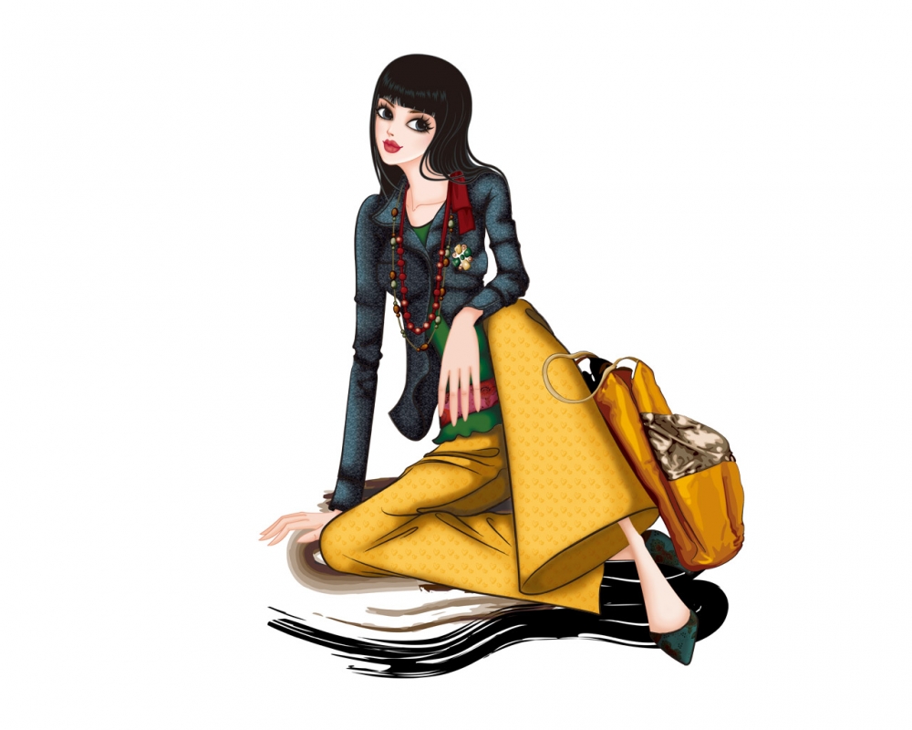 手绘时尚女性 第二辑